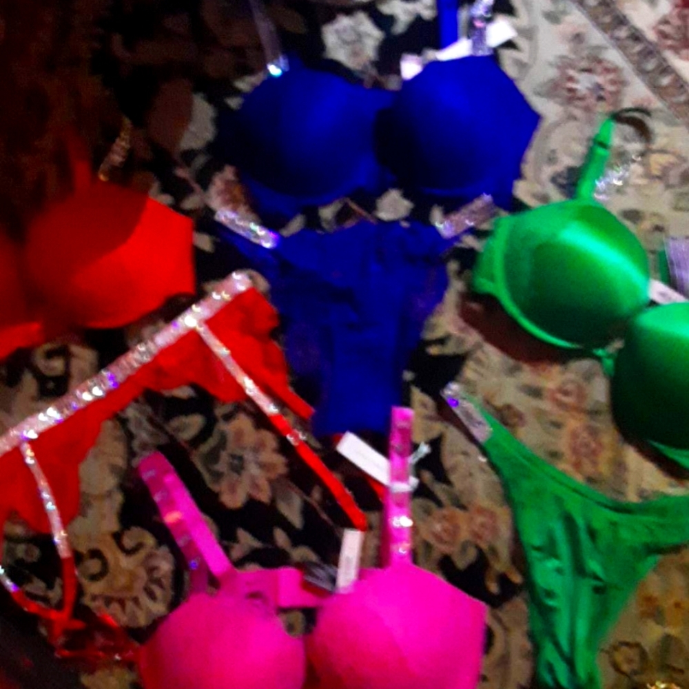 Brand new with tags Victoria Secret  Bra panty and a garder belt